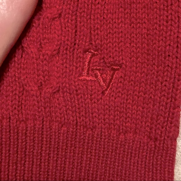 👛 Preppy St. Louis Cardinals sweater vest, women’s M, red - Picture 5 of 9